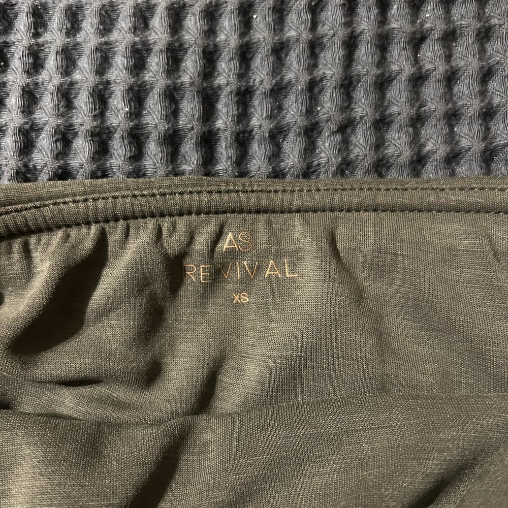 Altar’d state mini skirt - charcoal grey